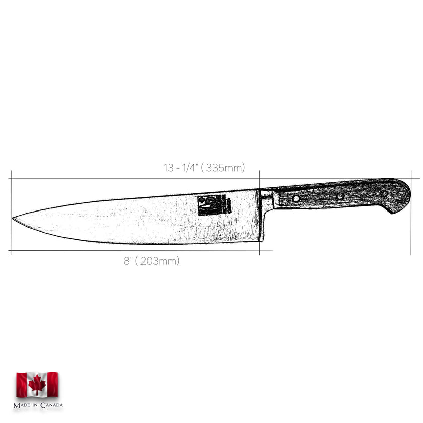 Forged Heavy Chef Knife 8