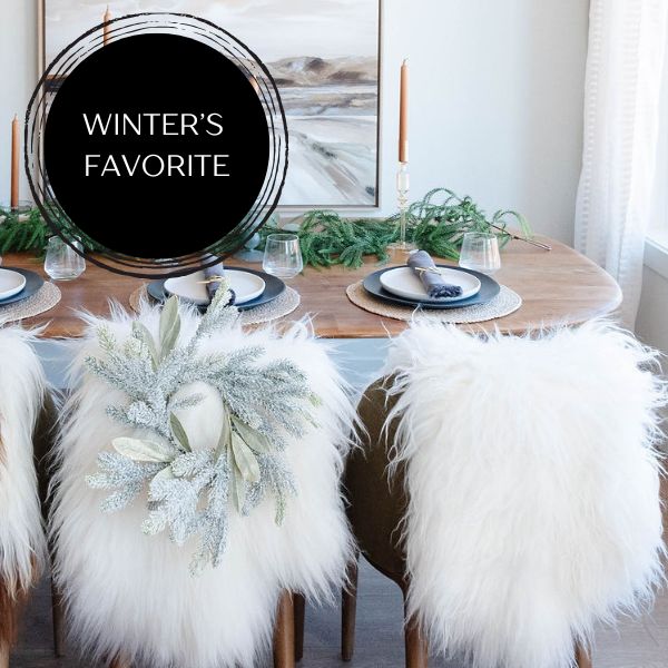 White Icelandic Sheepskin