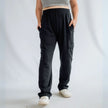 Ladies' Bamboo Fleece Cargo Pants | Black