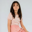 Youth Bamboo Puffed Sleeve T-Shirt | Rosewood