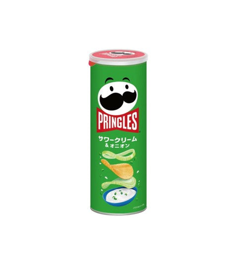 Pringles Sour Cream & Onion Potato Chips - Japan Edition (105G) [Best Before Date: 2026.11]