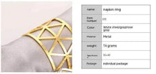 Prismatic Elegant Non-package Napkin Ring
