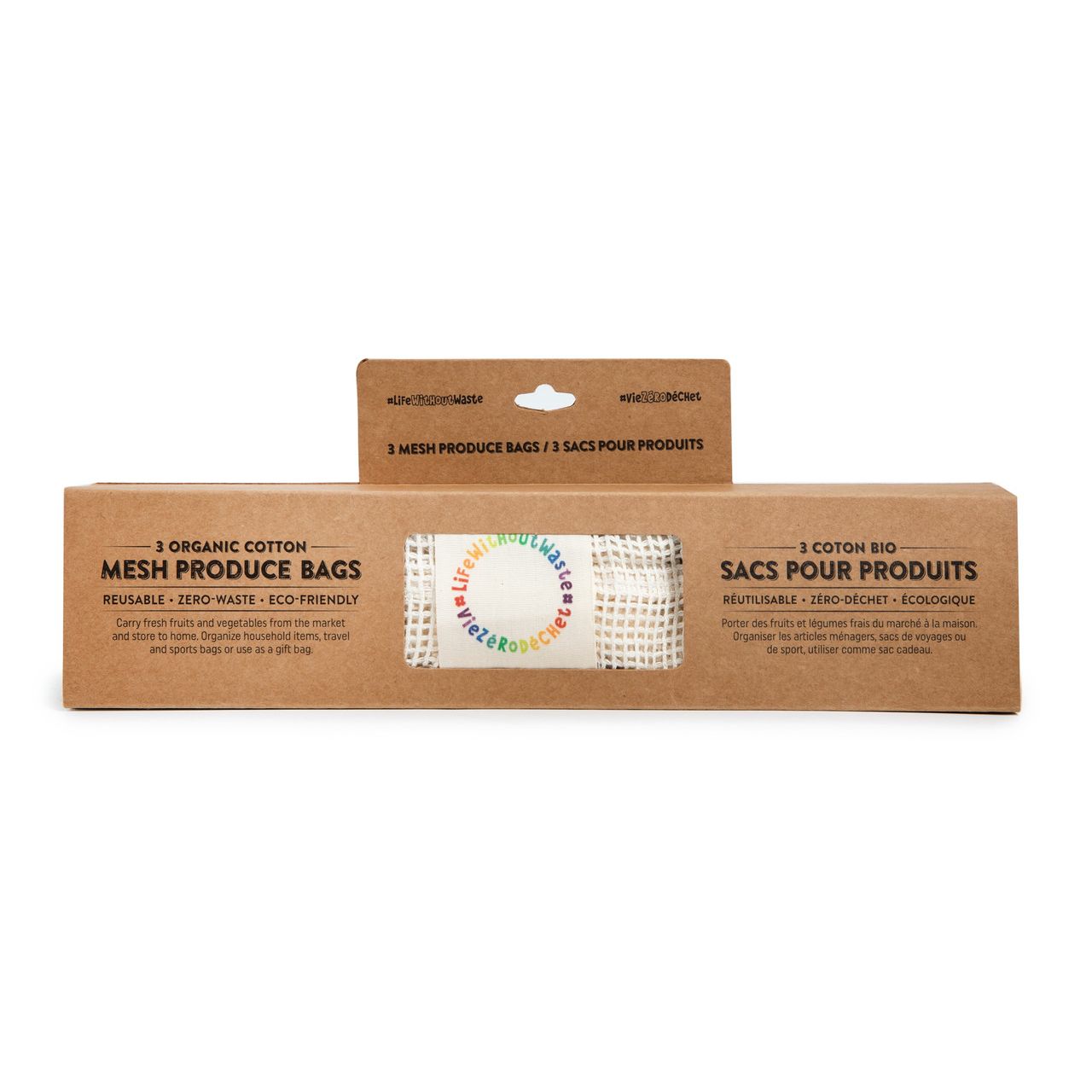Life Without Waste Mesh Produce Bags (Set of 3)