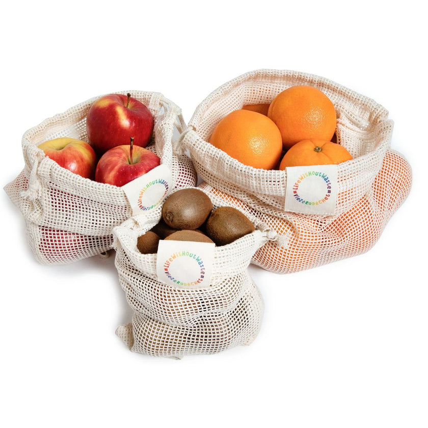 Life Without Waste Mesh Produce Bags (Set of 3)