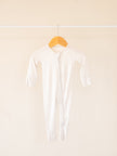 Cloud Grey Bamboo Convertible Zippered Romper