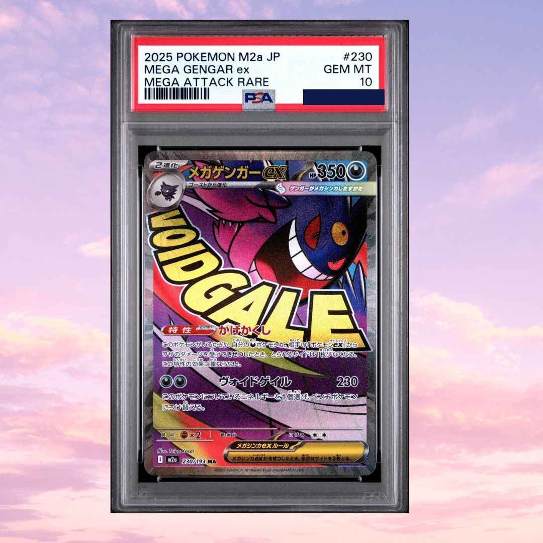 Pokemon Mega Gengar ex 230/193 Mega Attack Rare Japanese PSA 10