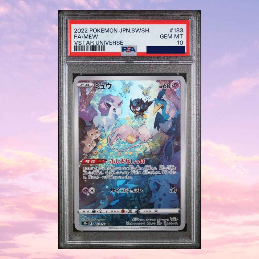 Pokemon Mew 183/172 VSTAR Universe PSA 10