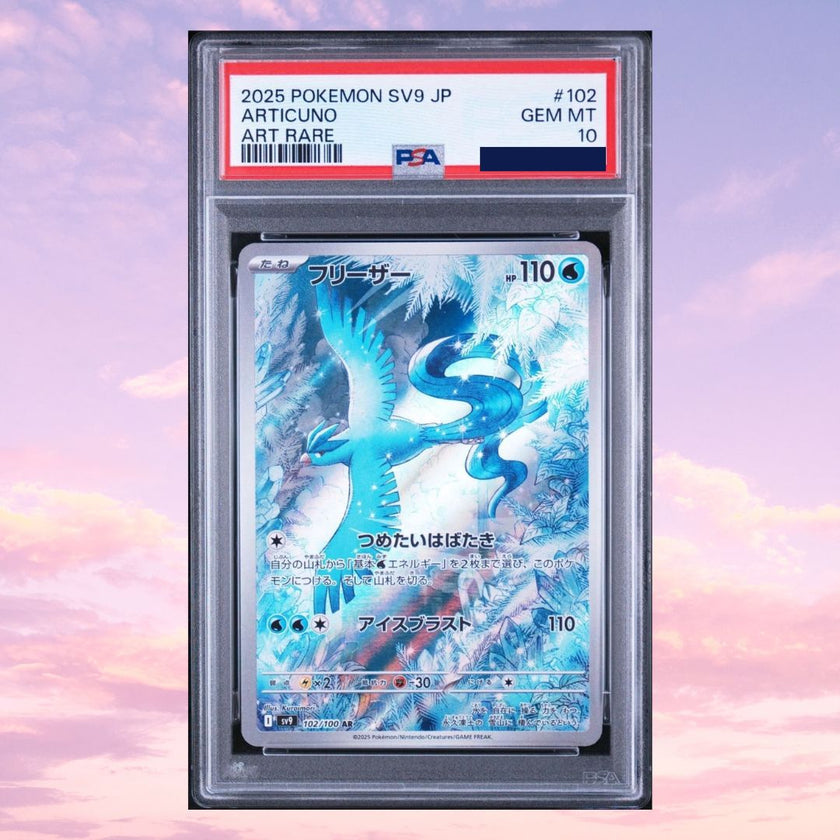 Pokemon Articuno 102/100 Battle Partners Sv9 Japanese PSA 10