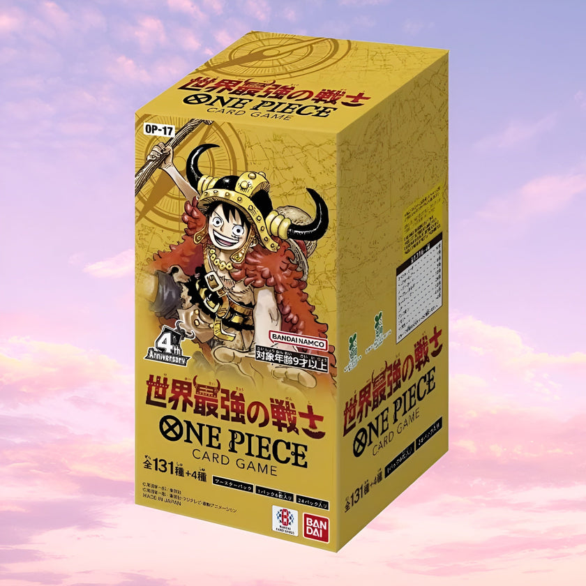 One Piece OP-17 - The World's Strongest Warriors Japanese Booster Box