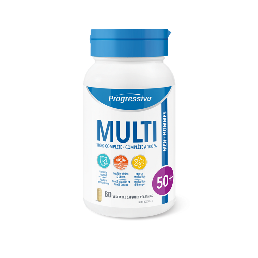 Progressive MultiVitamins for Men 50+