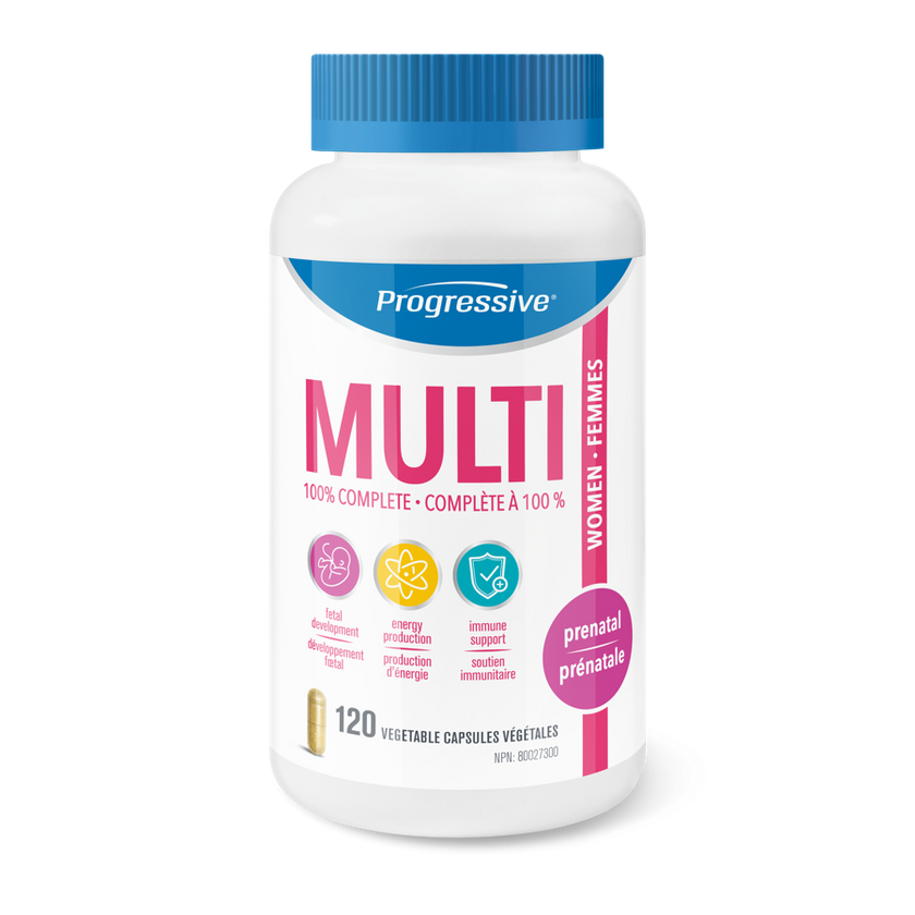 Progressive Prenatal MultiVitamins 120 caps