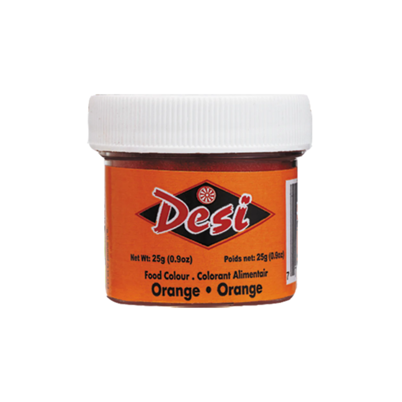 Desi Orange Food Color 25g