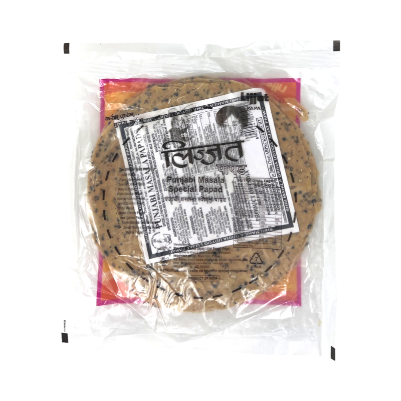 Lijjat Punjabi Masala Papad 200g