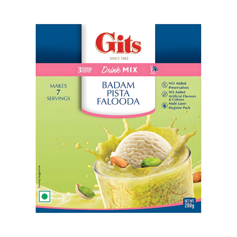 Gits Badam Pista Falooda Instant Mix 200g
