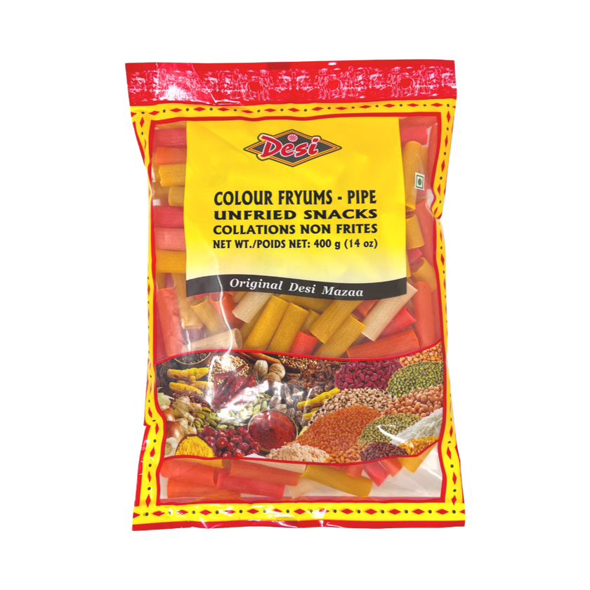 Desi Pipe Colour Fryums 400g