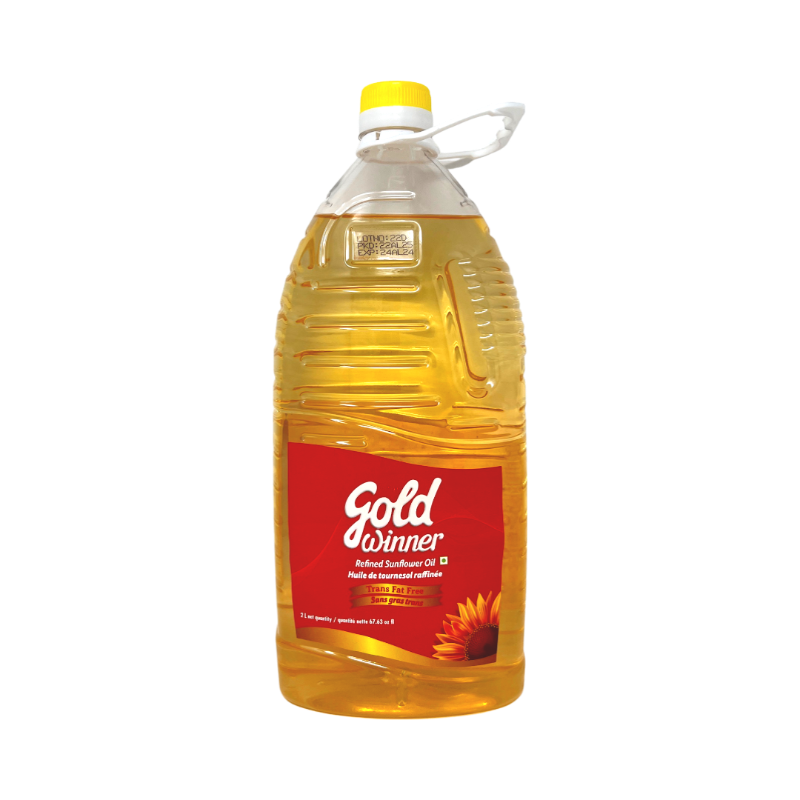 Gold Winner Refined Sunflower Oil 2L