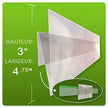 Protecteur plastique transparent pour affichettes - Plusieurs formats disponibles