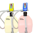 Gas & Diesel Pump Pack - PumpMatic Super Gas Pump Fuel Transfer Pump for Gas, Diesel, Kerosene + 3 Power Sources w/ 4.25ft Hose Siphon