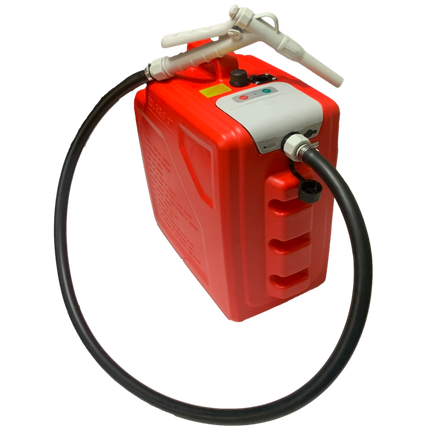 *New* PumpMatic Portable Fuel Station – Heavy Duty Rubber Hose, Multi-Power Refueling System
