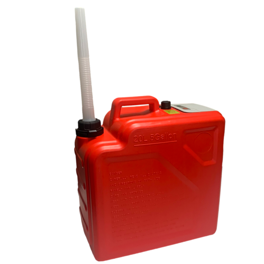 *New* PumpMatic Portable Fuel Station – Heavy Duty Rubber Hose, Multi-Power Refueling System