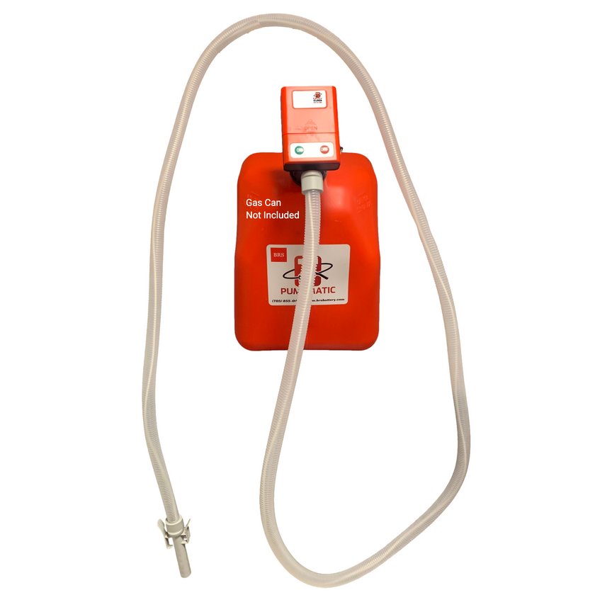 *New* PumpMatic Super Long Gas Pump w/ 12 Ft Hose - 3.8 GPM - Gas, Diesel, Kerosene