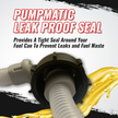 Diesel PumpMatic Super Gas Pump + Diesel Fuel Can Combo Kit Fuel Transfer Pump for Diesel, etc. 3 Power Sources w/ 4.25ft Hose