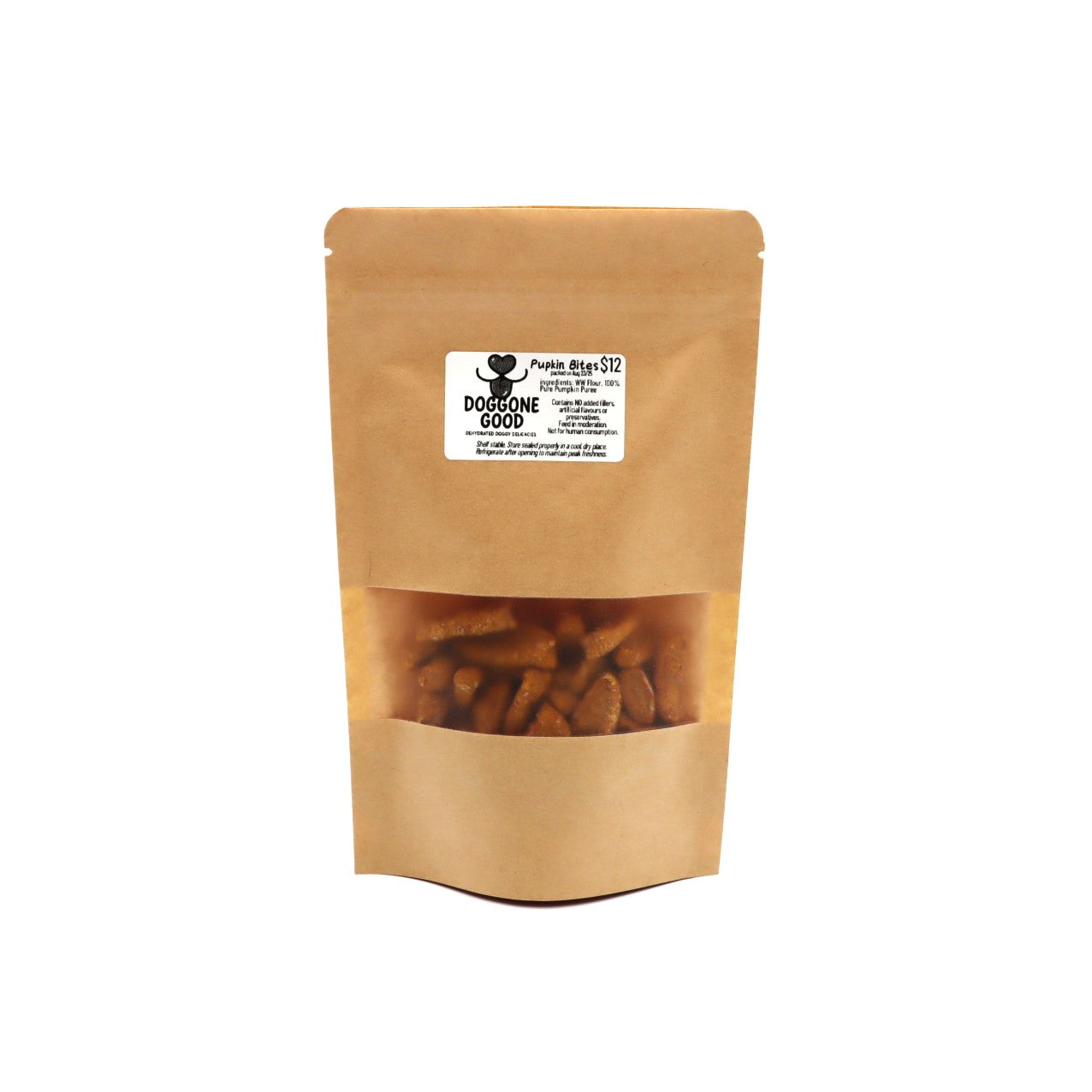 Dehydrated Doggy Treats - Pupkin Bites