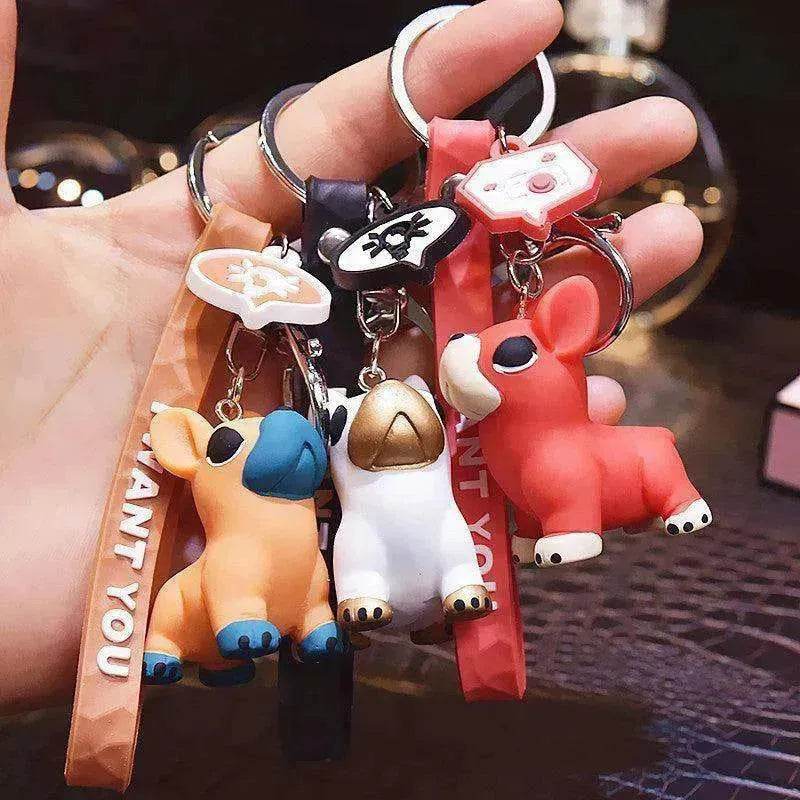 Puppy keychain
