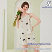 Pure Cotton Double-layer Gauze Pajamas For Women