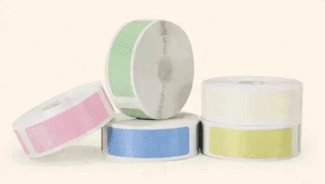 Pure color label thermal paper