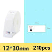 Pure color label thermal paper