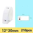Pure color label thermal paper