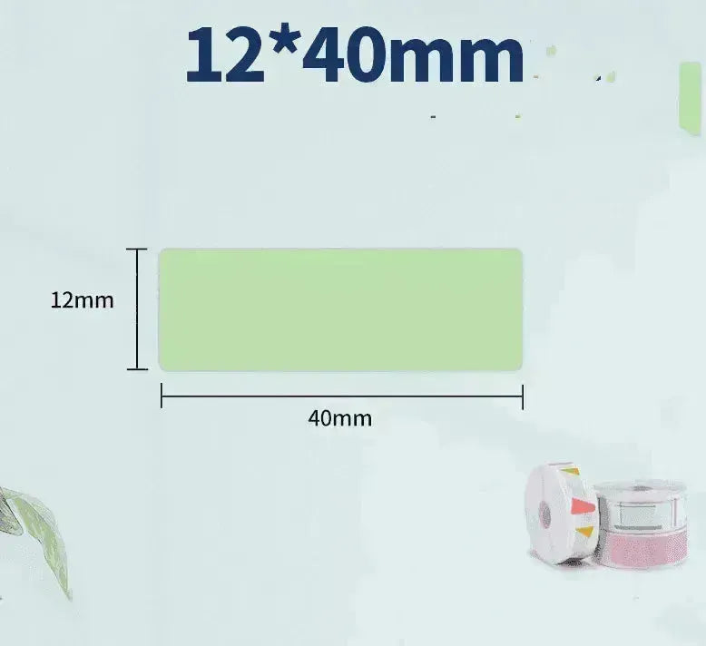 Pure color label thermal paper