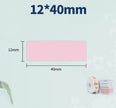 Pure color label thermal paper