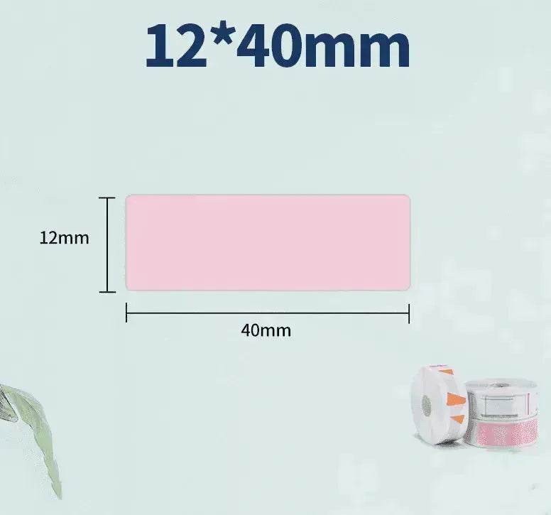 Pure color label thermal paper