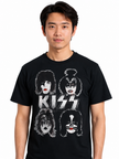 KISS Dynasty Cover Black T-Shirt