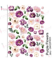 Dress My Craft Transfer Me - Purple Flowers