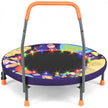 Mini Trampoline Folding Small Rebounder for Kids with Lights