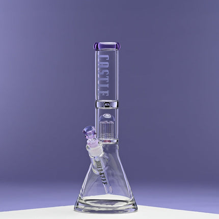8 Arm (14″) Precision-Crafted Beaker Bong