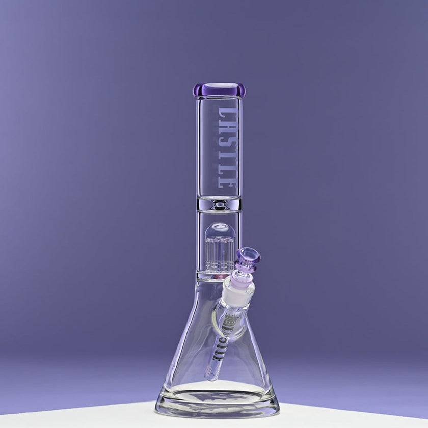 8 Arm (14″) Precision-Crafted Beaker Bong