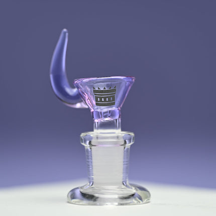 14mm Horn Bowl – Colored Borosilicate Glass Bowl Piece