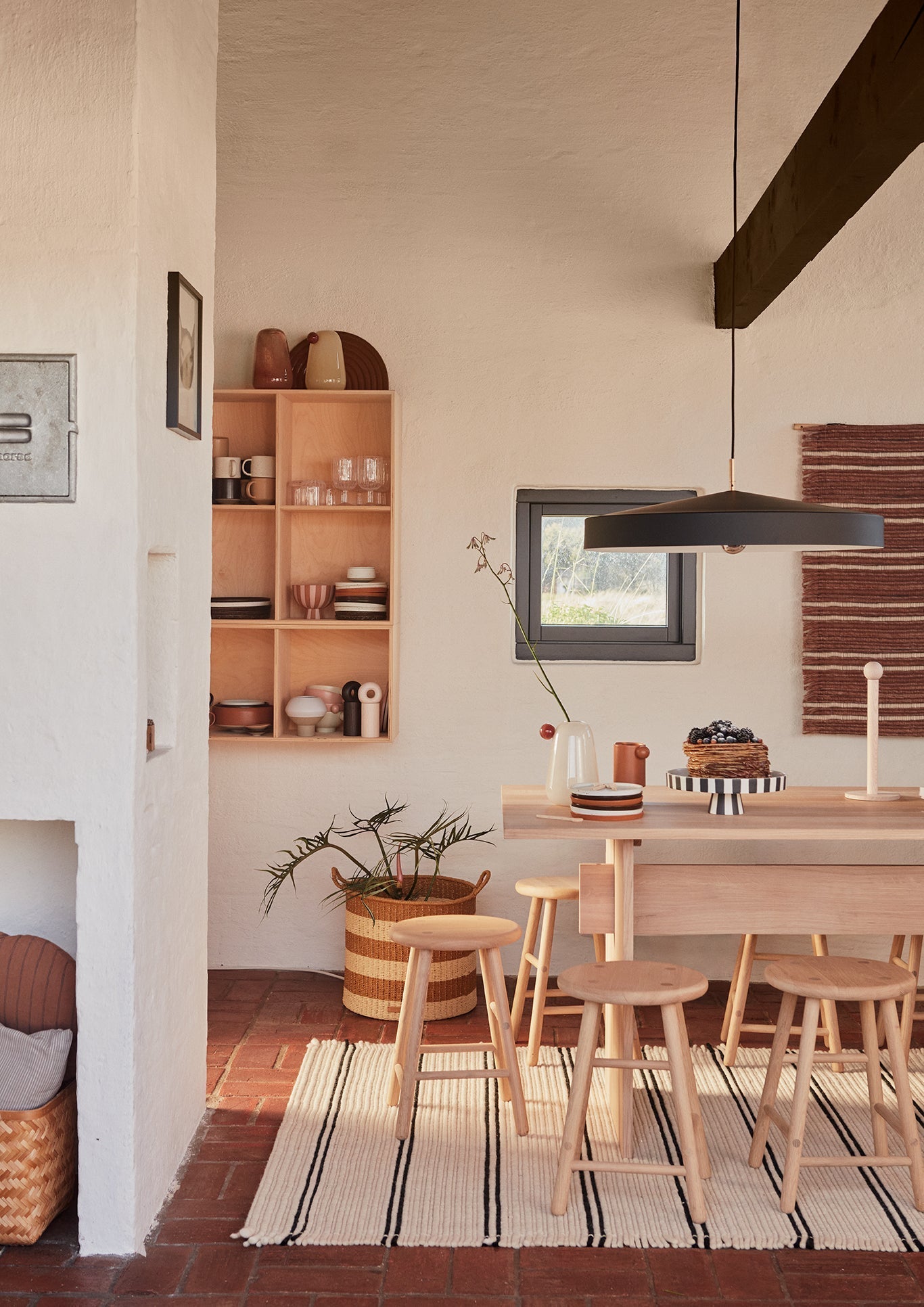 Putki Wall Rug - Nutmeg