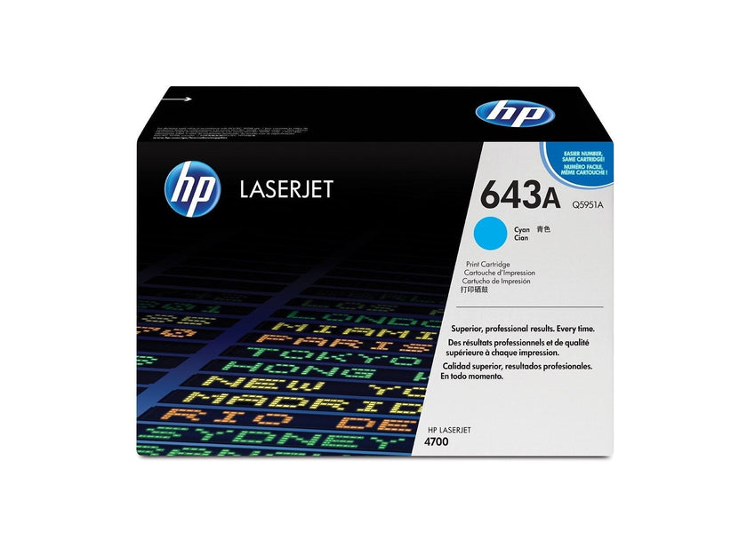 HP Color LaserJet 4700 Cyan Cartridge (Q5951A)