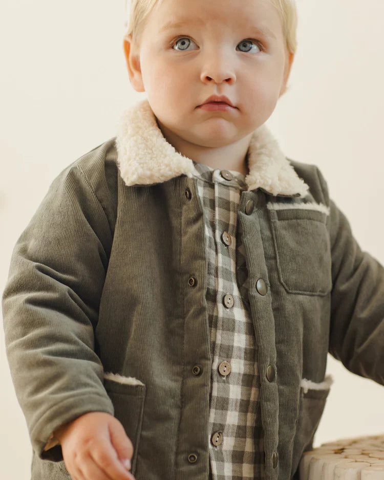 Utility Jacket | Forest | Quincy Mae