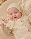 Knit Cardigan | Natural | Quincy Mae