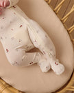 Bamboo Zip Footie | Winter Wonderland | Quincy Mae