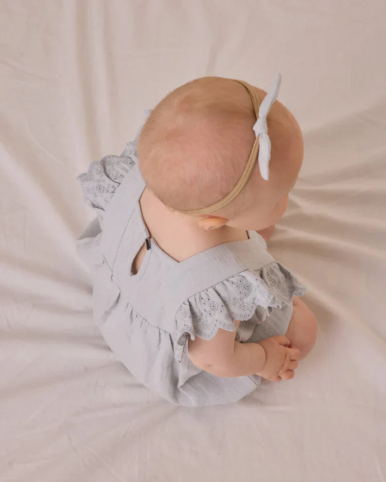 Naomi Romper | Sky | Quincy Mae