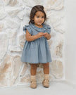 Sophie Dress | Lightweight Denim | Quincy Mae