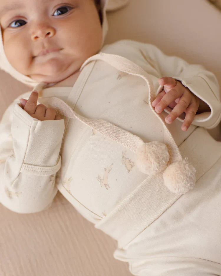 Side Snap Bodysuit | Bunnies | Quincy Mae
