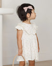 Sleeveless Ruffle V Dress | Petit Fleur | Quincy Mae